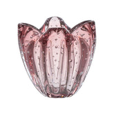 Cachepot De Decoração Em Murano Charming Vintage Rose