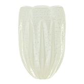 Vaso De Decoração Em Murano Jelly Marfim