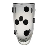 Vaso De Decoração Em Murano Polaris Grafite