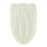 Vaso De Decoração Em Murano Jelly Marfim