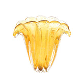 Vaso De Decoração Em Murano Firenze Ambar