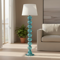 Abajur De Decoração Em Murano Lord Aquamarine