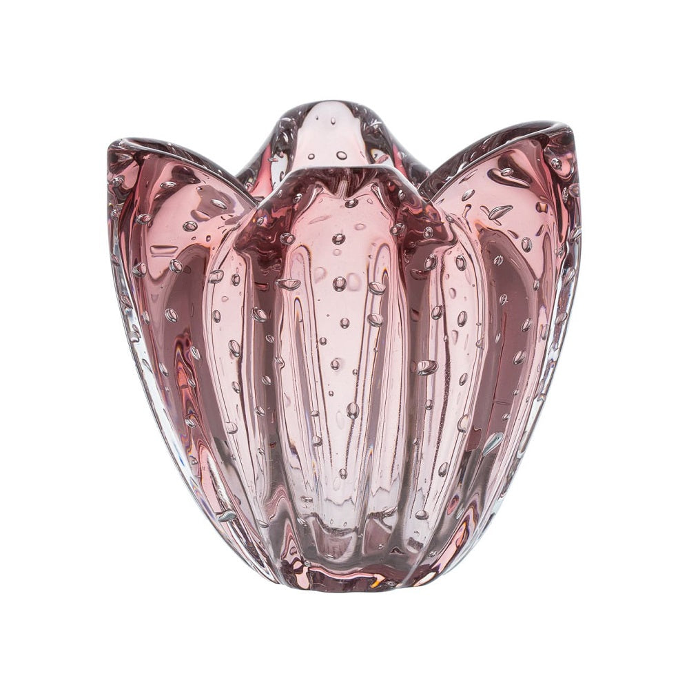 Cachepot de Murano Charming Vintage Rose: Estilo e Versatilidade na Decoração