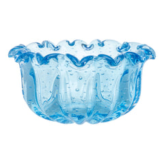 Centro De Mesa De Decoração Em Murano Alice Aquamarine