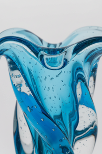 Vaso Decorativo Em Murano Argus Aquamarine