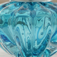 Abajur De Decoração Em Murano Petit Aquamarine