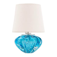 Abajur De Decoração Em Murano Petit Aquamarine