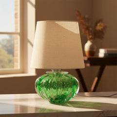 Abajur De Decoração Em Murano Petit Esmeralda