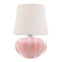 Abajur De Decoração Em Murano Petit Rosa Candy