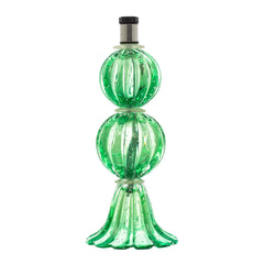 Abajur De Decoração Em Murano Verona Duo Esmeralda