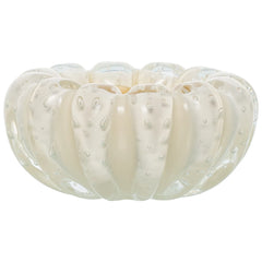 Cachepot De Decoração Em Murano Téo Marfim