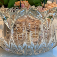 Centro De Mesa De Decoração Em Murano Alice Transparente
