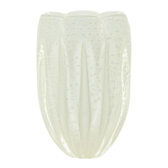 Vaso De Decoração Em Murano Jelly Marfim