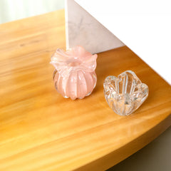 Vaso De Decoração Em Murano Trouxinha Love Rosa Candy - Conceito 2
