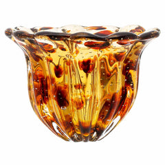 Vaso em Cristal Murano Camponesa Onça