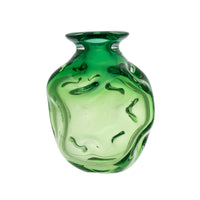 Vaso De Decoração Em Murano Columba Esmeralda