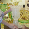 Vaso De Decoração Em Murano Buquê Transparente Ice