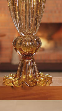 Stories de Vaso De Decoração Em Murano Divine Transparente